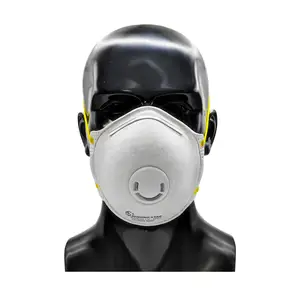 Prezzo di fabbrica maschera antipolvere usa e getta protezione personale non tessuta n95mask respiratore filtro dell'aria