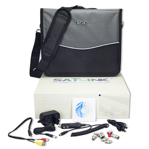 Satlink st6986 vệ tinh kỹ thuật số & trên mặt đất kết hợp mét H.265 HEVC tín hiệu Finder - Product Image 4