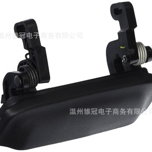 Caja de almacenamiento para reposabrazos de coche, con abrazadera de montaje, material metálico, ajuste universal - Product Image 2
