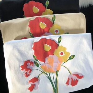 Ropa OEM impresa al por mayor que imprime tu marca Camisetas para hombre Camiseta de algodón 240gsm Camiseta de peso pesado Nuevo diseño Malla personalizada - Product Image 3