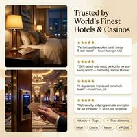 Individualisierte NFC Holz- & Bambus-RFID-Hotelschlüsselkarte mit T5577-Chip Wasserdichte Visitenkarte Mitgliedskarte mit Lasergravur