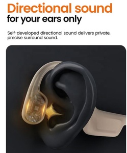 <span class=keywords><strong>ALOVA</strong></span> Auriculares de Conducción Ósea 5.2 con Indicador LED, Resistentes al Agua IPX5, 10-15 Horas de Duración de Batería para Entrenamiento Deportivo - Product Image 2