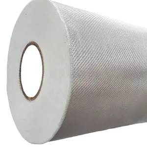 High quality E glass fireproof twill woven fiberglass fabric cloth