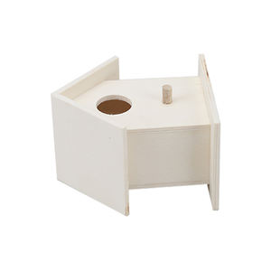 Houten Vogelnest, Siervogelnest, Buiten Hangend Diy <span class=keywords><strong>Birdhouse</strong></span>-Kit, Houten Ambachten, Vogelhuisje Buiten. - Product Image 2