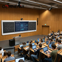 Papan Tulis Interaktif 86-Inci Grosir dengan PC All-in-One Anti-Silau Multi-Touch untuk Ruang Kelas Sekolah