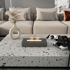 Jeedeson <span class=keywords><strong>Chimenea</strong></span> moderna de combustión limpia <span class=keywords><strong>Chimenea</strong></span> eléctrica Empotrada y montada en la pared Fácil instalación <span class=keywords><strong>Chimenea</strong></span> Jardín - Product Image 3