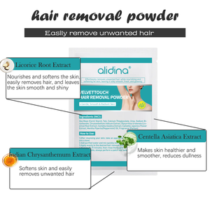 Poudre d'épilation du corps Puissant aisselles Jambes Bras Épilateur Indolore Dépilatoire Propre Inhibiteur de croissance des cheveux Femme Hommes Soins du corps - Product Image 5