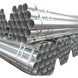 Q345 mỏng Tường pre-mạ kẽm vòng thép tubeq345 mỏng Tường pre-mạ kẽm Vòng thép ống - Product Image 1