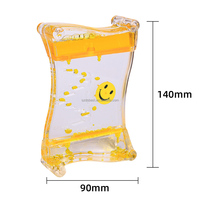 Jouets sensoriels populaires sablier barboteur d'eau et minuterie liquide deux gouttes de couleur bureau pour enfants autistes cadeau de bureau