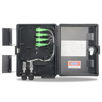 Kotak Distribusi Serat Optik 8 Inti Tahan Air IP65 Luar Ruangan Baru 2026, Kotak Terminal Dinding, Kotak Splitter PLC Mini 1x8
