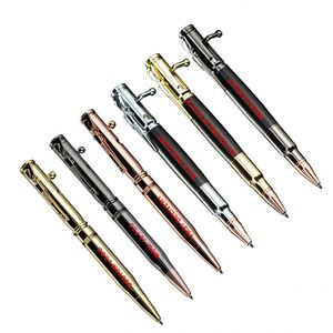 Luxury Musket Woodturning Kit Brass Ballpoint <b>Pen</b> with Custom Logo Bullet Bolt Action 0.7 mm Writing Width for Business Gift - Product Image 2