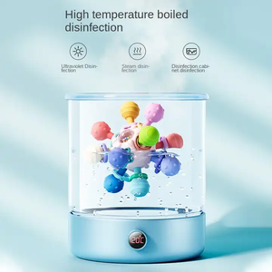 Jouet sensoriel Montessori pour la motricité fine GL, balle à tordre, jouet d'activité avec <span class=keywords><strong>hochet</strong></span>, anneaux de dentition pour bébé - Product Image 5