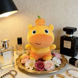 Factory Direct Sales Creative Capybara Lulu Plush Toy Pendant, Cute Capybara PP Cotton Doll, Valentine's Day <strong>Gift</strong> - Product Image 2