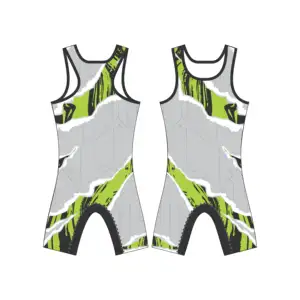 Fabriek Directe Verkoop Sublimate Sportkleding Camo Gewichtheffen Jeugdvest Geschikt Voor Lage Prijs Custom Worstelen Singlet