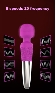 OEM/ODM juguetes Sexualesผู้ใหญ่ของเล่นไฟฟ้ามือถือAVไม้กายสิทธิ์นวดDildo Vibratorเพศของเล่นผู้หญิงvibrador Para Mujer - Product Image 3