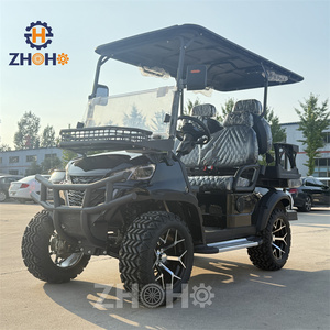 Carrito de Golf Económico Todoterreno, Resistente, Homologado para Circular por la Calle, con 4 Asientos, Ideal para Campos de Golf y Cabañas de Caza - Product Image 3