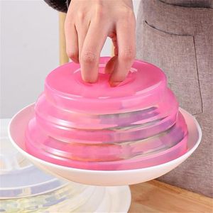 <span class=keywords><strong>Couvre</strong></span>-assiette pliable en silicone pour micro-ondes avec poignée facile à saisir, pour la <span class=keywords><strong>cuisine</strong></span> - Product Image 3