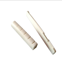 Buffalo Bone Set for Acoustic Guitar Nut and Saddle Premium Musical Instrument Accessories