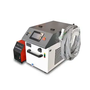 Máquina De Solda A Laser Portátil Para Soldagem De Metal Remoção De Ferrugem Corte De Fibra A Laser Máquina De Solda raycus