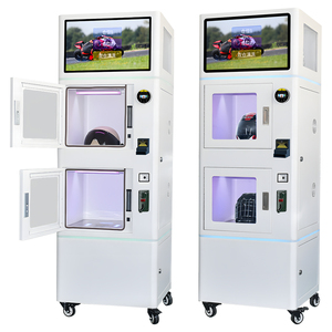 Dual Chamber Smart Touchscreen Automatic Helmet Cleaning Locker Machine For Gas Station & Mall - Product Image 4