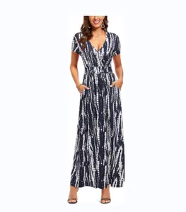 Best-selling Custom Bulk Personality Style Long Maxi Dresses Women Top Quality Factory Outlet Dress For Women Good Goods