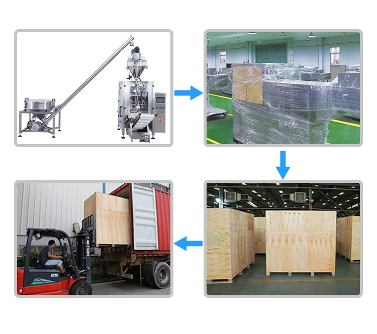 HC320P VFFS automatic powder packing machine flour starch seasoning powder sachet packing machine - Granule Weighing Packinng Machine - 19
