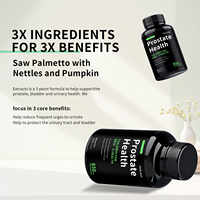 Compléments alimentaires à base de plantes pour la prostate des hommes, capsules pour adultes, extrait de palmier nain, vitamines, graines de courge, compléments de palmier nain
