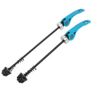 Kit de tiges de dégagement rapide universelles pour vélo, axe de moyeu avant et arrière pour <span class=keywords><strong>VTT</strong></span>, vélo de route, vélo pliant, en alliage d'aluminium - Product Image 6