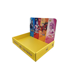 Tái chế mỹ phẩm các tông truy cập hiển thị hộp pop-up sơn móng tay dầu giấy hiển thị đứng bàn bảng đầu Khay hộp - Product Image 1