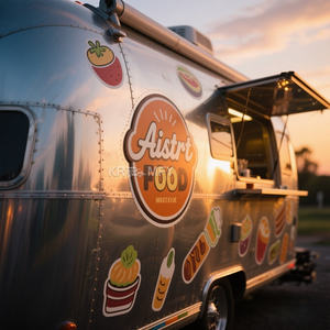 Remolque de Cocina Móvil para Barbacoa Rápida 2025, Estándar Estadounidense, Carrito de Comida Callejera, Foodtruck - Product Image 3