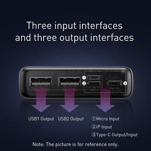 Pour baseus <span class=keywords><strong>Adaman</strong></span> Metal Digital Display Quick Charge Power Bank 22.5W - Product Image 3
