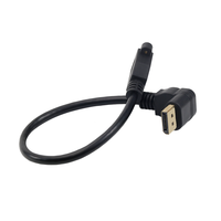 Cable de Transmisión de Escritorio de Nylon Lesozoh PC de 7 Pines SATA de 180 Grados y 12 Gbps RS485/RS422 para Computadora