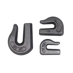 Crochet de grue Kai Ansheng G70 forgé et soudé, demi-crochet 22 mm en acier au carbone, équipement de levage pour l'industrie lourde - Product Image 2