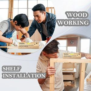 Nivel de burbuja de madera para papá, de parte de sus nietos, hija, hijo, para <span class=keywords><strong>el</strong></span> Día del Padre, cumpleaños, San Valentín, Navidad, de parte de su <span class=keywords><strong>abuelo</strong></span>, de parte de su hija, de parte de su esposa - Product Image 5