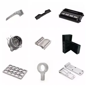 OEM Hersteller kunden spezifische Metall druckguss teile Aluminium druckguss mit Pulver beschichtung