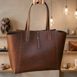 BS INTERNATIONAL - Bolsos de Mujer de la Mejor Calidad, Duraderos, Estilo Tradicional, de Cuero Genuino, con Cierre, Impermeables, Suaves y Ecológicos - Product Image 2