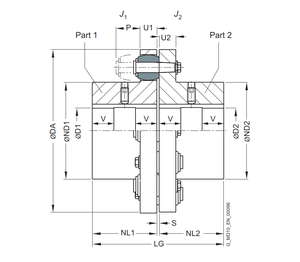 FLENDER. ACOPLAMIENTOS FLEXIBLES N-EUPEX, RUPEX, N-BIPEX - Product Image 4