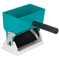 Encoladora de rollo Manual de 6 pulgadas, aplicador de látex blanco para tablero de empalme, revestimiento de cartón, herramienta de pintura para carpintería