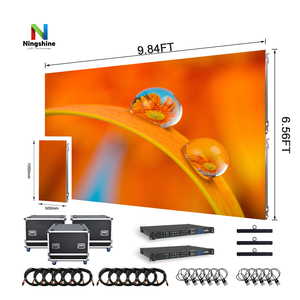 500x1000mm Indoor LED Screen Stage Background Led Video <b>Wall</b> P2.6 P2.9 P3.91 Seamless Splicing Rental <b>Display</b> NE40 500x1000mm In - Product Image 1