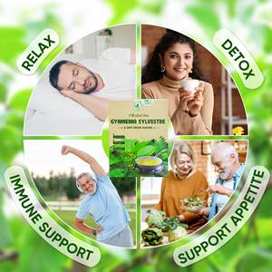 Mélange de tisanes botaniques premium pour un mode de vie sain avec du Gymnema Sylvestre et des feuilles de Celastrus Hindsii en sachets de thé séché - Marque NMPT - Product Image 4
