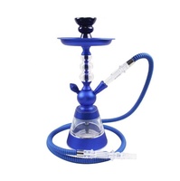 Chicha de Luxe Mazaya Effet Miroir, Kit Complet Portable en Acrylique et Alliage d'Aluminium, Abordable pour Fête