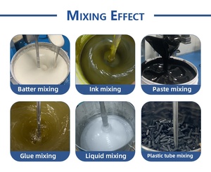 خلاط صناعي أفقي مائل من SPRALL لتحريك المواد الكيميائية والسوائل بسعة 200 لتر - Product Image 4