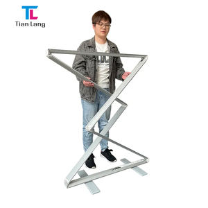 Stock Available <b>Frameless</b> Lit Toolless SEG Double-sided Custom Logo LED Tension Fabric LED Light Box <b>Frame</b> for Advertising - Product Image 5