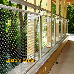 Thép không gỉ linh hoạt dây lưới cho an ninh vườn leo lưới hàng rào trang trại/sân hàng rào tùy chỉnh cắt chế biến - Product Image 6