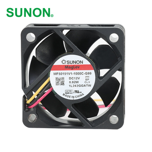 Ventilador Axial SUNON MF50151V1-1000C-G99 Eléctrico OEM de Plástico 50x50x15mm 12VDC 66mA 0.92W 6100RPM 17.0CFM con Rodamiento de Vapor para Gabinete - Product Image 1