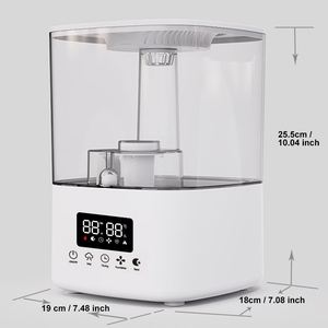 Digital Screen Smart Humidify 4000ml Ultrasonic Household <b>Humidifier</b> for Sale - Product Image 3