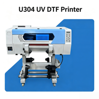Imprimante UV DTF 330 mm, imprimante d'étiquettes en cristal, film AB, machine de marquage à chaud 3D TPU pour tête d'impression XP600 I1600