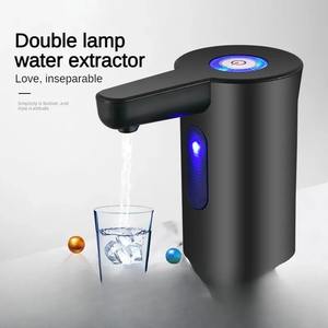 Electric Portable Water Dispenser Pump for Gallon Bottle Usb Charge with <b>Extension</b> <b>Hose</b> Barreled Tools - Product Image 1