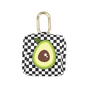 Porte-clés en cuir tendance pour femme, joli petit portefeuille, étui pour écouteurs Bluetooth, mini porte-monnaie pour rouge à lèvres, cadeaux d'anniversaire - Product Image 4