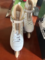 Patins à roulettes pour adultes, taille réglable, patins à roulettes pour adultes, 4 roues, patins à roulettes en ligne, chaussures professionnelles ABEC-7